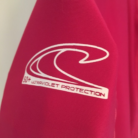 EUC O’NEILL girl’s rash guard SPF 50 Sz 16 - Picture 5 of 5